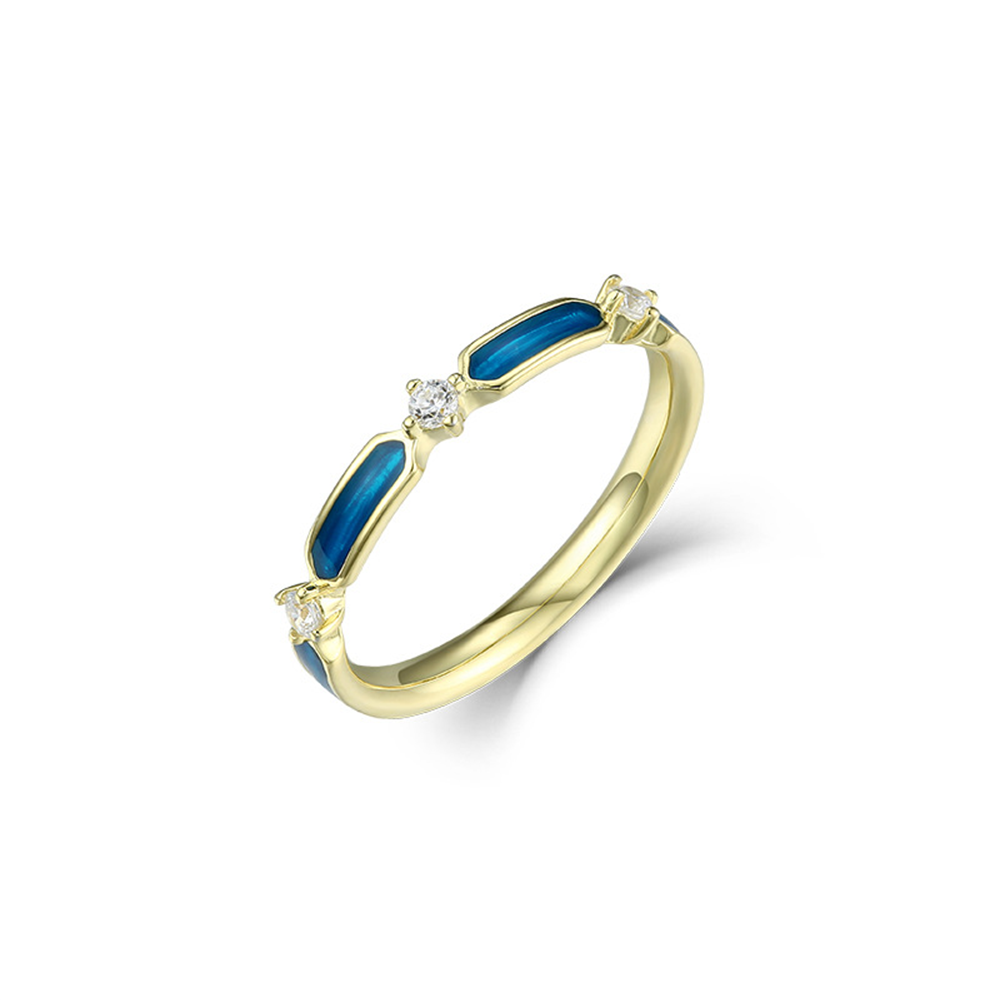 Azure Horizons Blue Ring