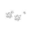 Stellar Enchantment Pentagram Star Shaped Earrings