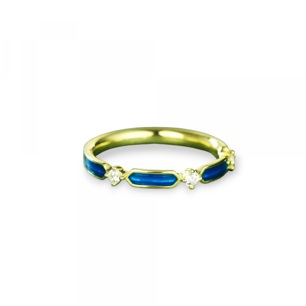 Azure Horizons Blue Ring