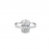 Oval Diamond Engagement Ring