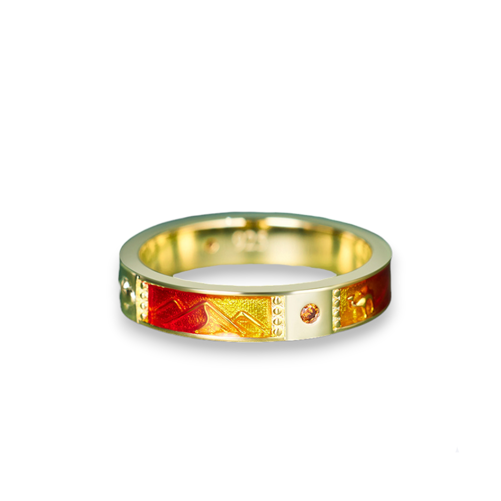 Sand Dunes Design Ring