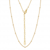 14K Gold Beaded Necklace