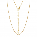 14K Gold Beaded Necklace